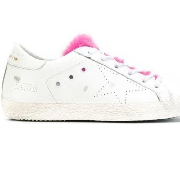 Golden Goose Pink Fur Tongue 39 - Picture 2 of 6
